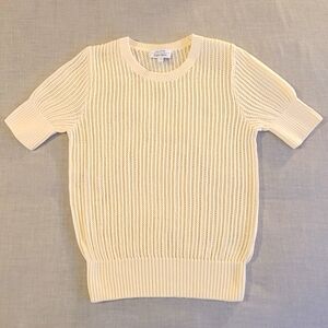 NWOT "& Other Stories" Knit Cotton Top